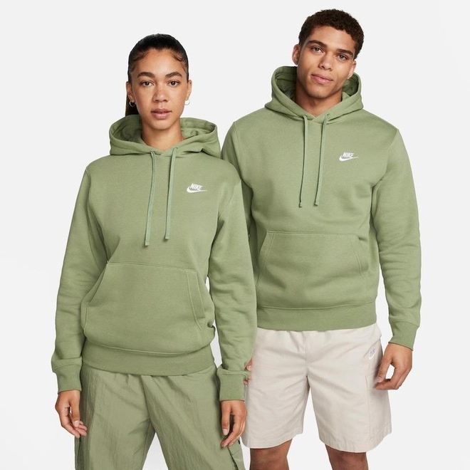Blusão com Capuz Nike Sportswear Club Fleece - Unissex - Foto 1