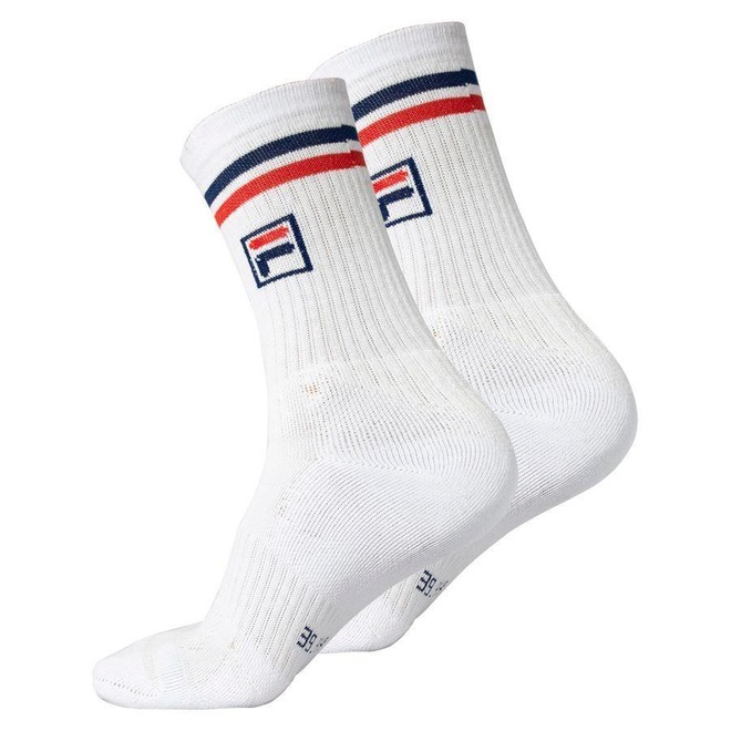 Meia Cano Médio Fila Tennis Team 39 a 43 - Adulto - Foto 1