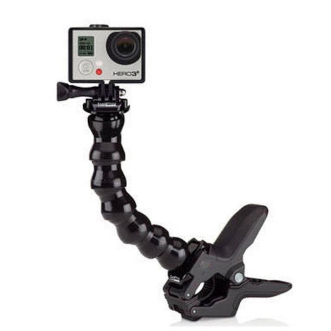 Kit Suporte Flexível Garra Jaws Flex para Gopro - Foto 1
