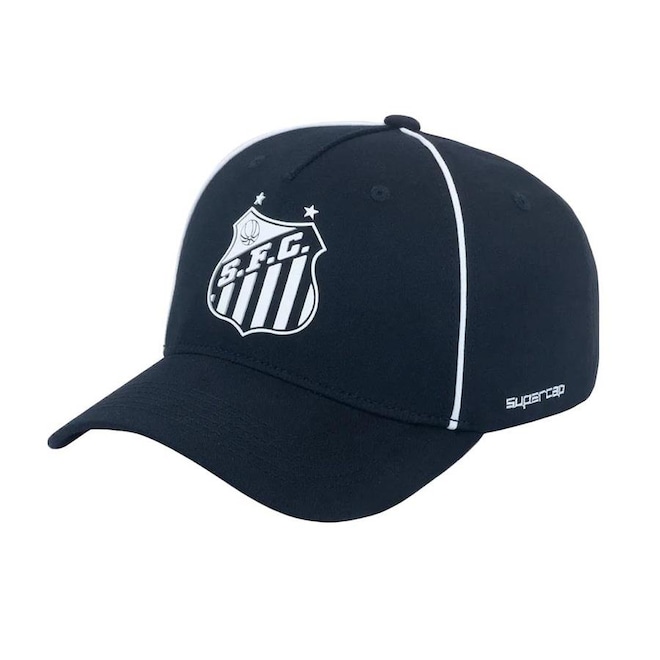 Boné Aba Curva Supercap Santos Americano - Strapback - Adulto - Foto 1