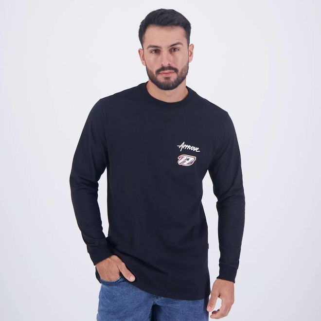 Camiseta Approve Manga Longa Ski Corp - Unissex - Foto 1