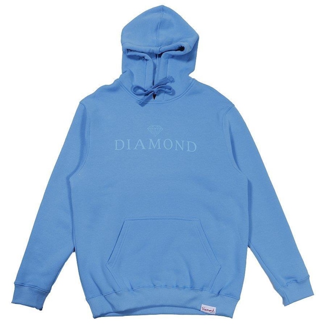 Blusão de Moletom Diamond Classic Hoodie - Masculino - Foto 1