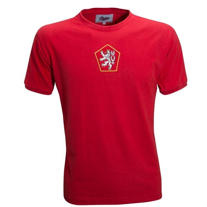 Camisa Tchecoslováquia 1976 Liga Retro - Masculina - Foto 1