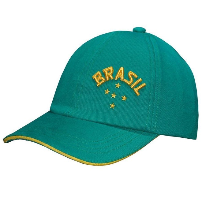 Boné do Brasil Liga Retro - Strapback - Adulto - Foto 1