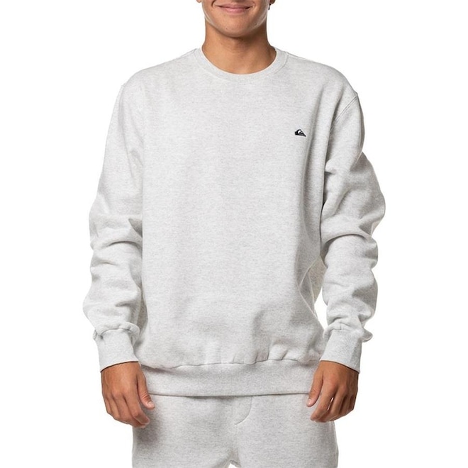 Blusão de Moletom Quiksilver Careca Embroidery - Masculino - Foto 1