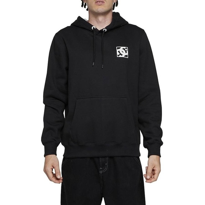 Blusão de Moletom DC Shoes Canguru Horizontal - Masculino - Foto 1