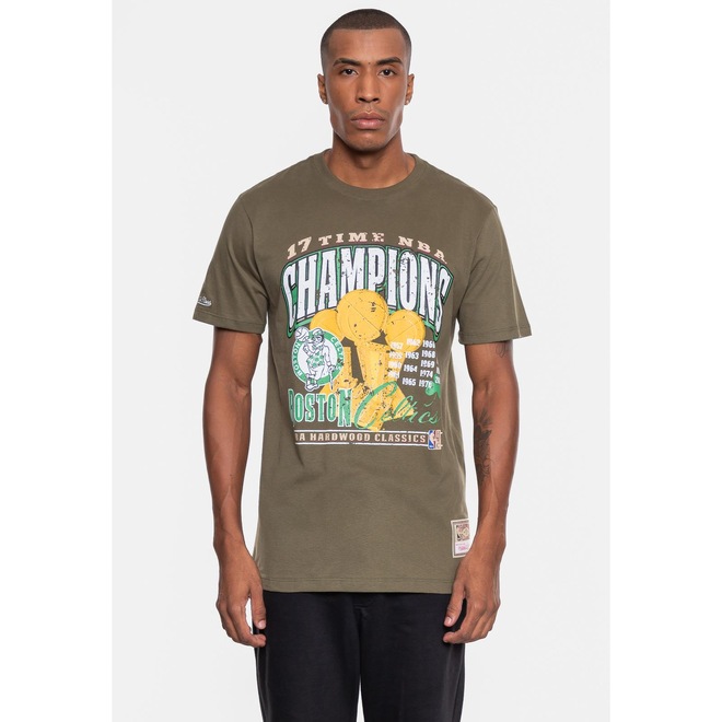 Camiseta Mitchell & Ness NBA Finals Boston Celtics - Masculina - Foto 1