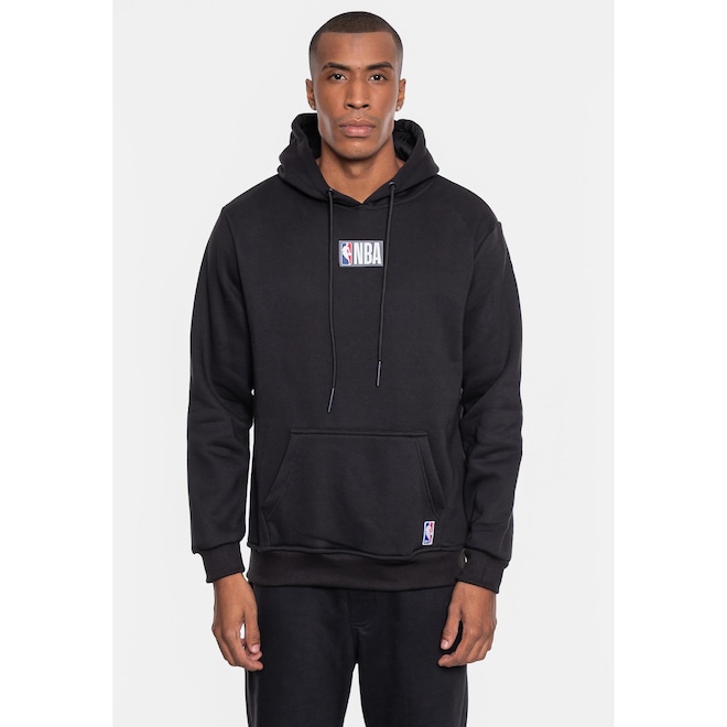 Blusão De Moletom NBA Fechado - Masculino - Foto 1