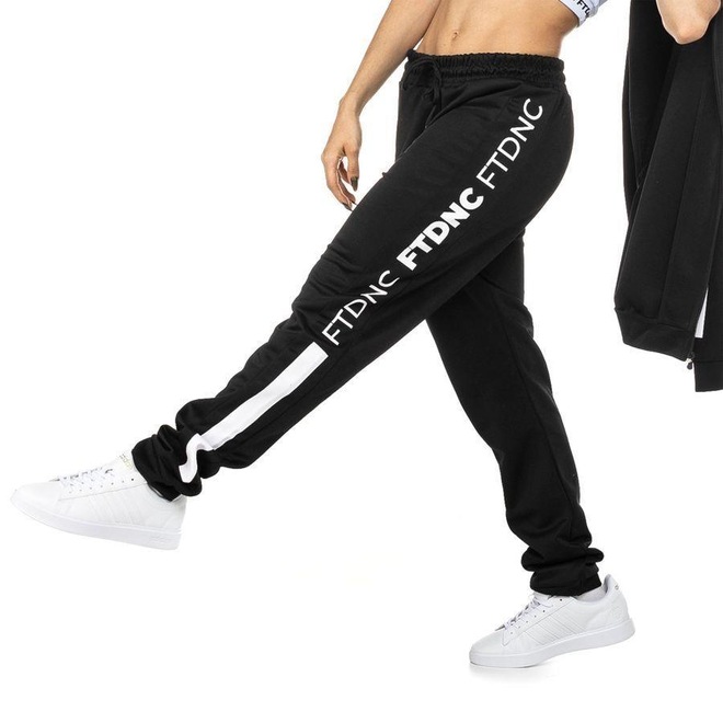 Calça de Moletom FitDance Black Detail - Unissex - Foto 1