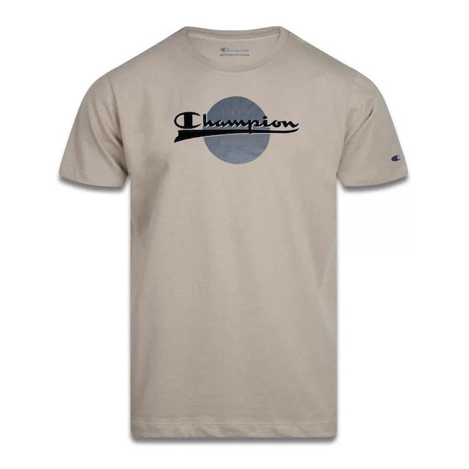 Camiseta Champion Mc Script Ny - Masculina - Foto 1