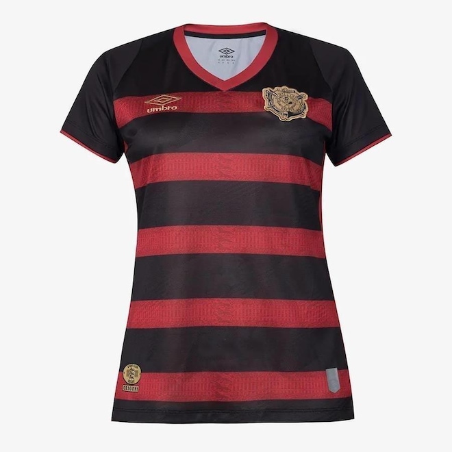 Camisa do Sport Recife I 2024 Umbro - Feminina - Foto 1