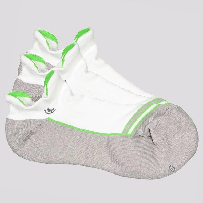 Meia Invisível Lupo Fitness -  3 Pares - Unissex - Foto 1