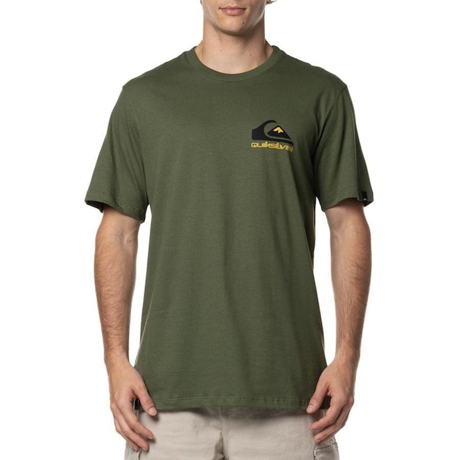 Camiseta Quiksilver Omni Logo - Masculina - Foto 1