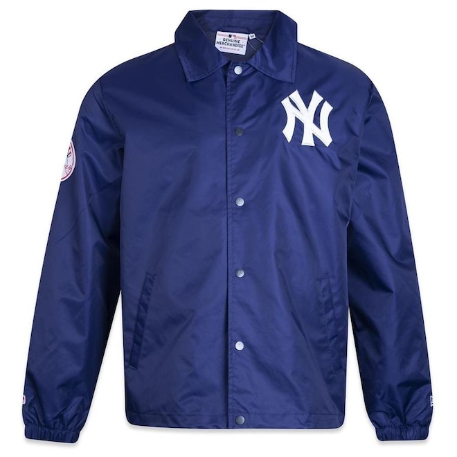 Jaqueta New Era Coach New York Yankees Hiphop - Masculina - Foto 1