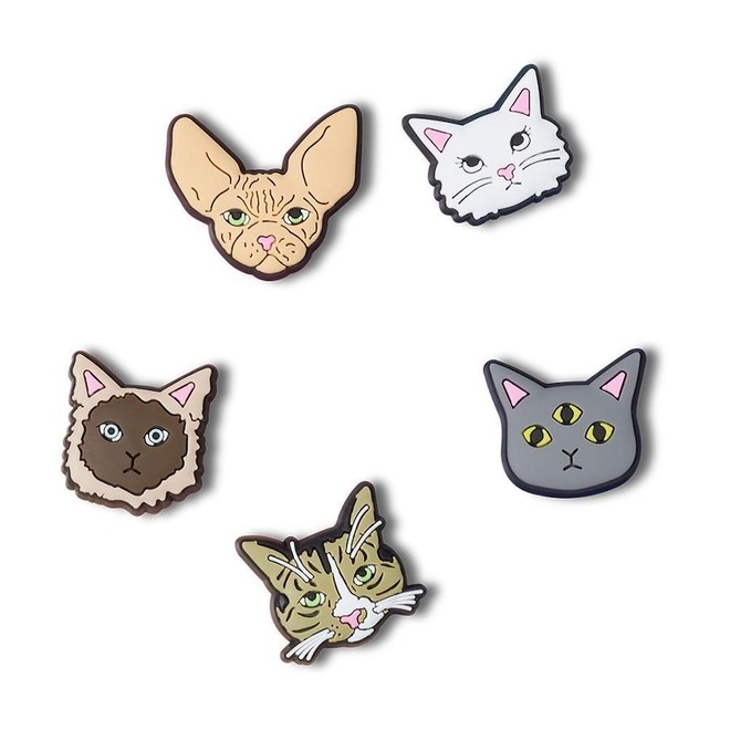 Kit Jibbitz? Crocs Gatinhos com 5 Peças - Foto 1