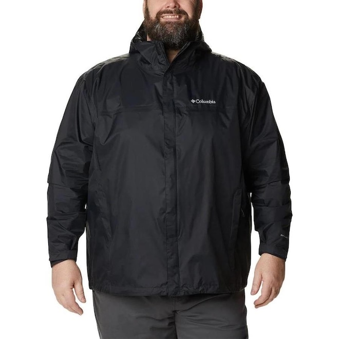 Jaqueta com Capuz Columbia Masculina Watertight II Plus Size - Masculina - Foto 1