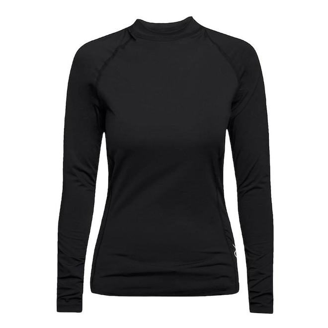 Camisa Manga Longa Térmica Selene Felpa - Feminina - Foto 1