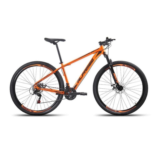 Bicicleta Aro 29  Alfameq Alumínio ATX  Freio a Disco Câmbio Shimano 21 Marchas - Unissex - Foto 1