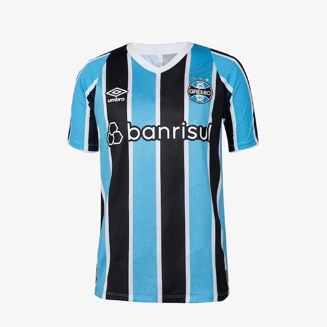 Camisa Grêmio Umbro Uniforme 1 Torcedor 2024 - Masculino - Foto 1