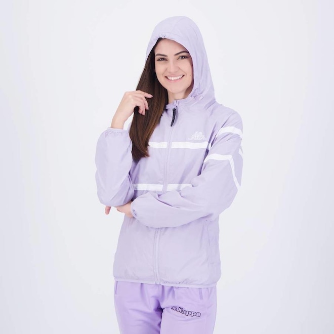 Jaqueta Corta Vento Kappa Sport Ladies - Feminina - Foto 1