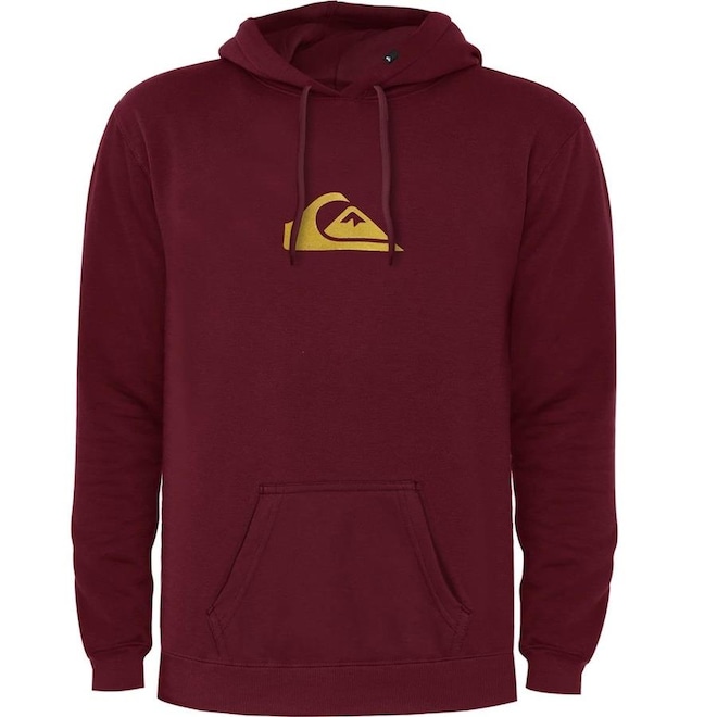 Blusão de Moletom Quiksilver Metal Comp Logo - Masculino - Foto 1