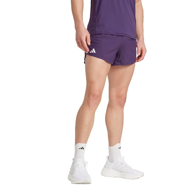 Shorts adidas Corrida Adizero Essentials - Masculino - Foto 1