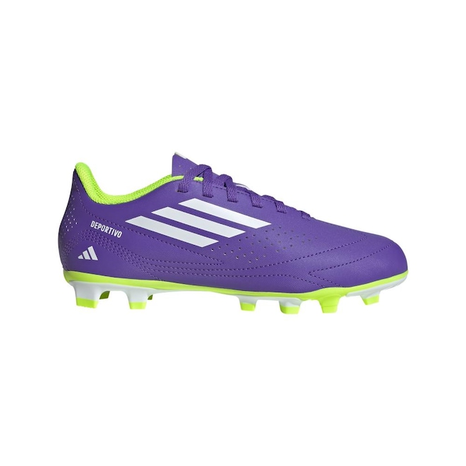 Chuteira de Campo adidas Deportivo Iii Flexible Ground - Infantil - Foto 1
