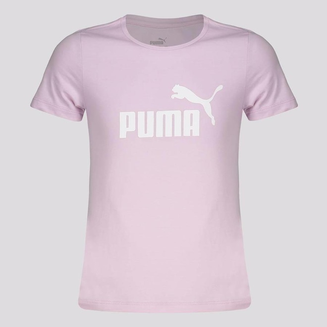 Camiseta Puma Ess Logo - Infantil - Foto 1