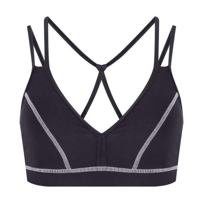 Top Bodyforsure Alça Cruzada Liso Light - Feminino - Foto 1