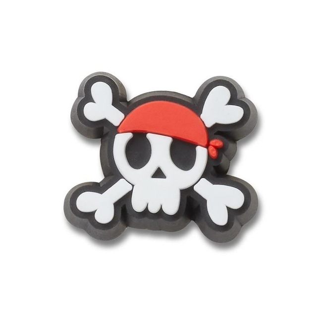 Jibbitz? Crocs Pequena Caveira de Pirata - Foto 1