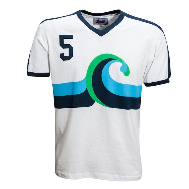 Camiseta California Surf 1980 Liga Retro - Masculina - Foto 1