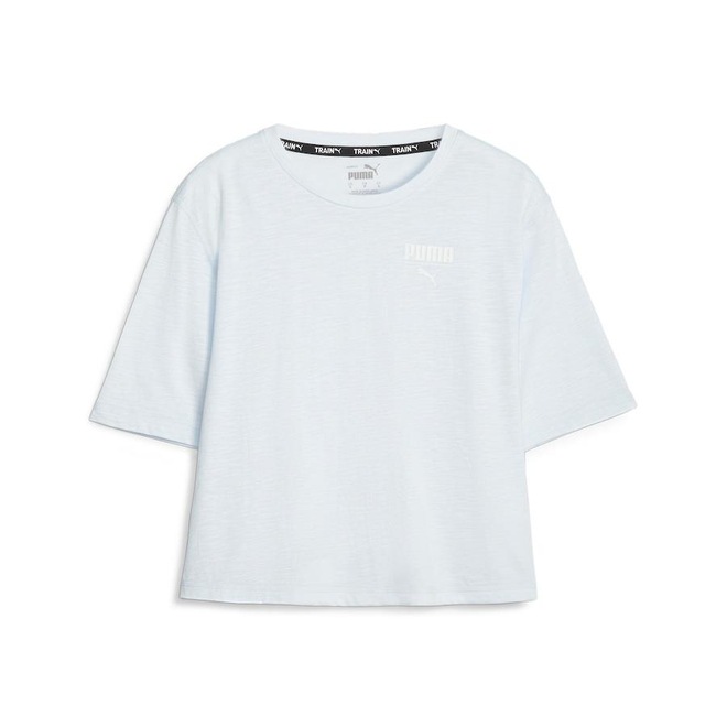 Blusa Cropped Puma Top Boxy Training Crop - Feminina - Foto 1