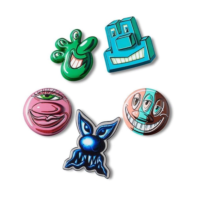 Kit Jibbitz? Crocs Scharf com 5 Peças - Foto 1