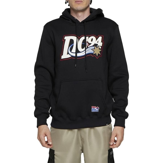 Blusão de Moletom Dc Shoes Canguru Starz 94 305G - Masculino - Foto 1