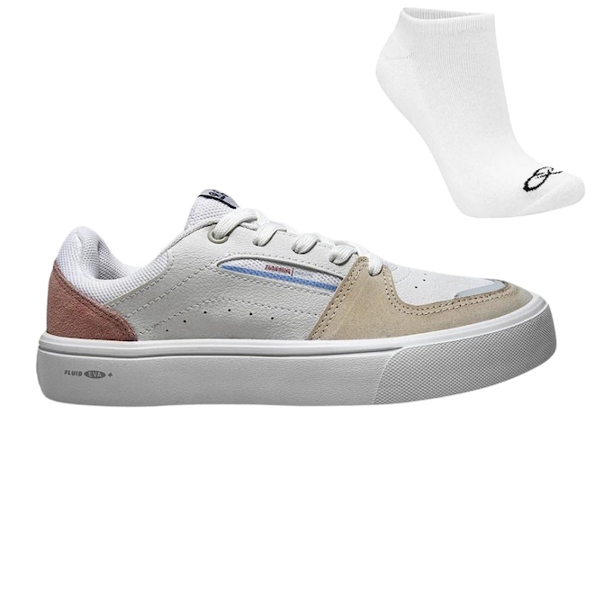 Tênis Rainha Route + Par de Meia - Feminino - Foto 1