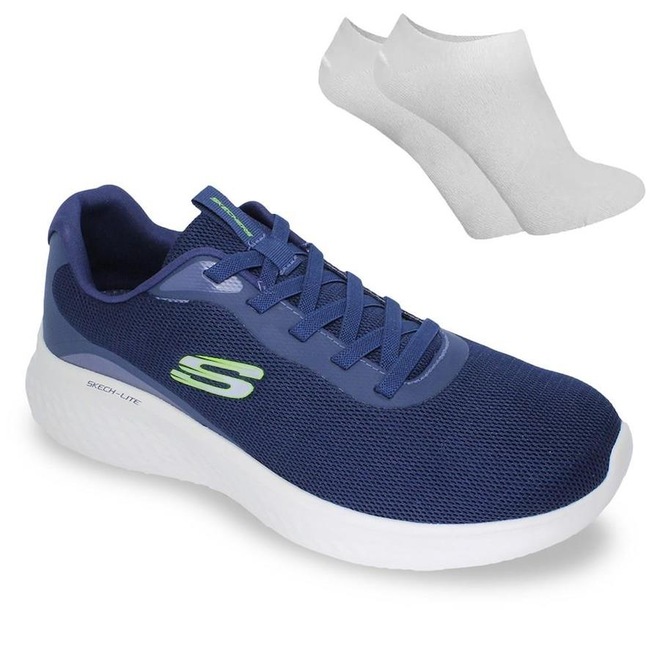 Kit Tênis Skechers Skech-Lite Pro Ledger - Masculino + Par de Meia - Foto 1