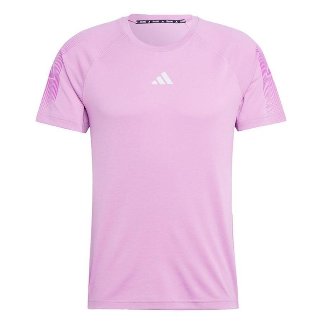 Camiseta adidas Treino Gym+ Brandlove - Masculina - Foto 1