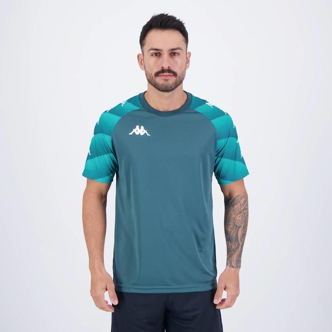 Camiseta Kappa Raglany Masculina - Foto 1