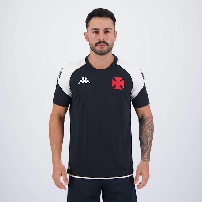 Camisa do Vasco Kappa Treino Comissão 2024 - Masculina - Foto 1