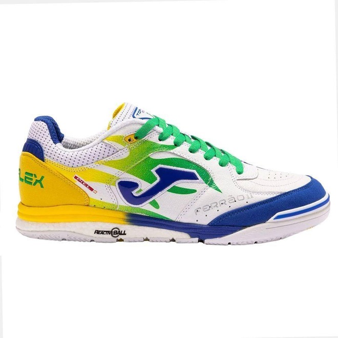 Chuteira Futsal Joma Top Flex Rebound Ferrão - Adulto - Foto 1