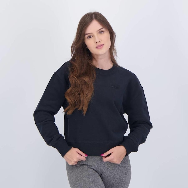 Blusão sem Capuz Fila Heritage Essential - Feminino - Foto 1