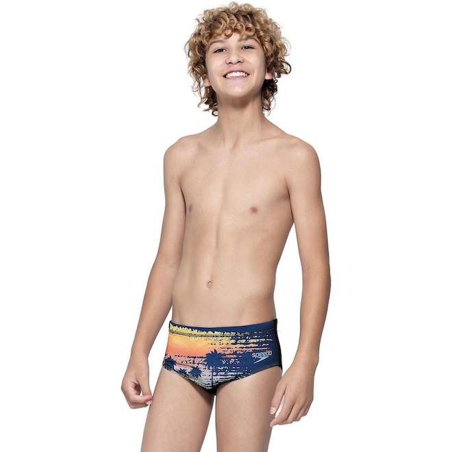 Sunga Speedo Califórnia Junior - Infantil - Foto 1