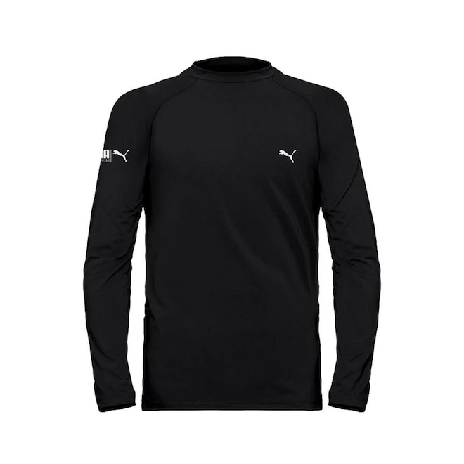 Camiseta Puma Manga Longa Uv50+ - Infantil - Foto 1