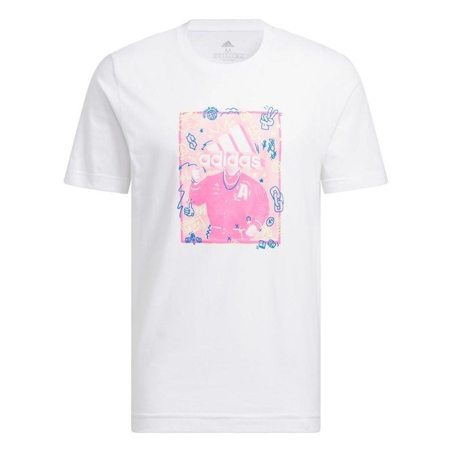 Camiseta adidas Doodle T - Masculina - Foto 1