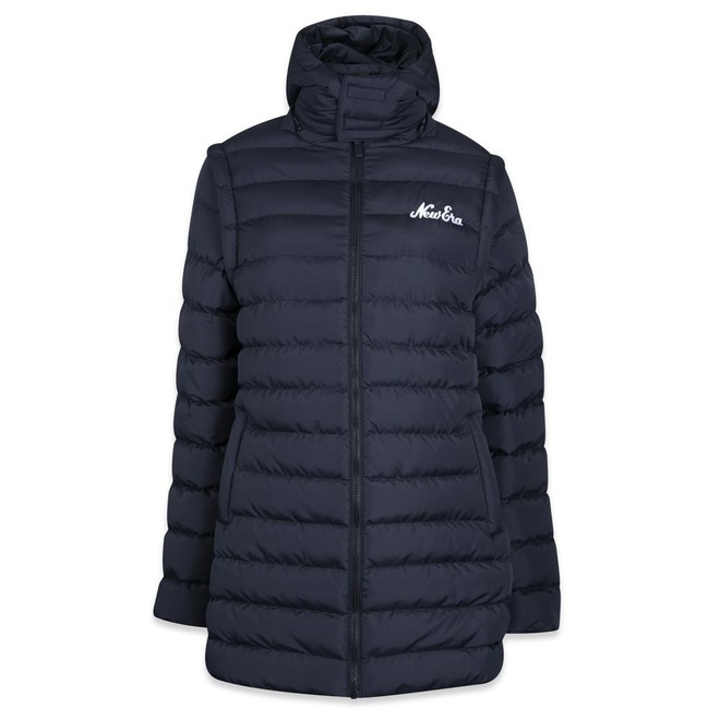 Jaqueta New Era Feminina Puffer-Colete Script - Feminina - Foto 1