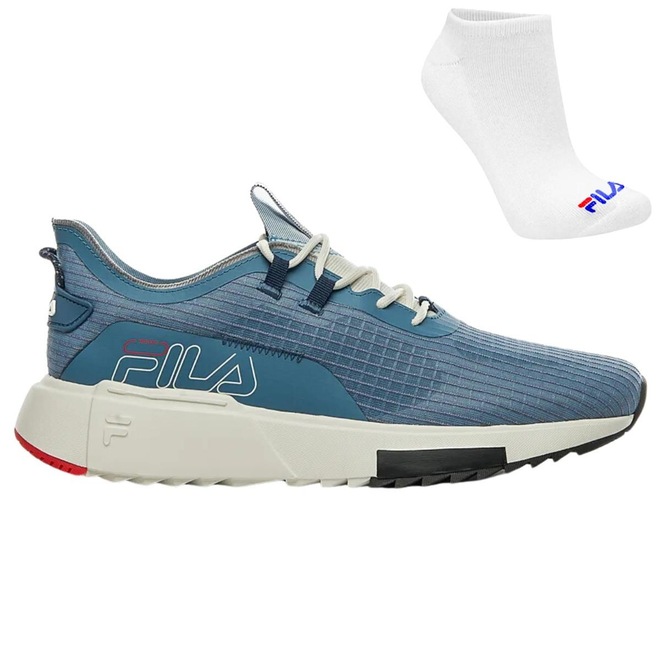 Kit Tênis Fila F Virtuous e Meia - Foto 1