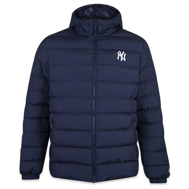 Jaqueta Puffer New Era New York Yankees Leve - Masculina - Foto 1