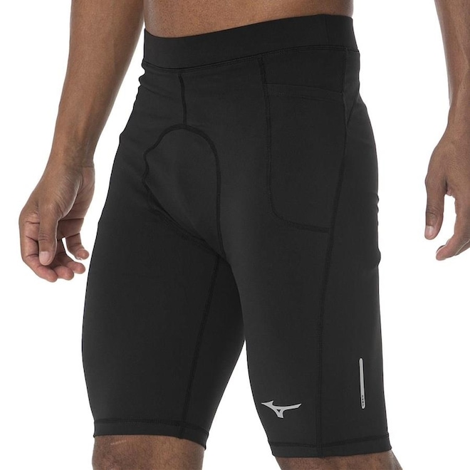 Bermuda de Compressão Mizuno Pockets - Masculino - Foto 1