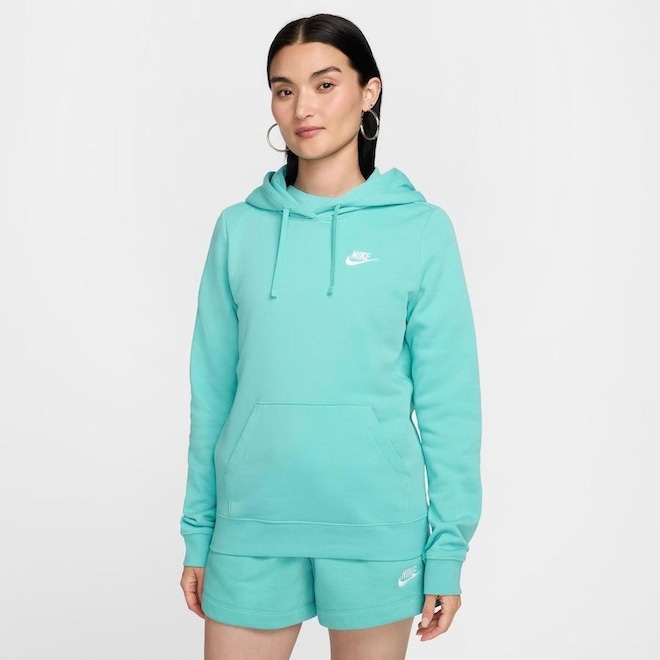 Blusão Nike Sportswear Club Fleece - Feminino - Foto 1