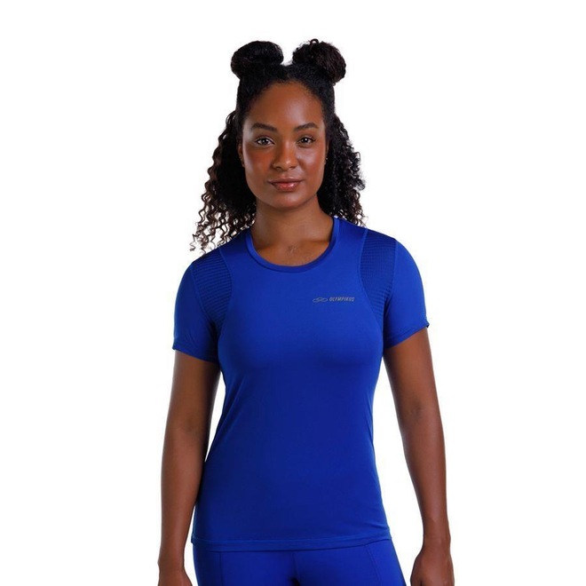 Camiseta Olympikus Recortes - Feminina - Foto 1